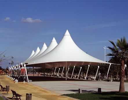 膜結(jié)構(gòu)景觀棚