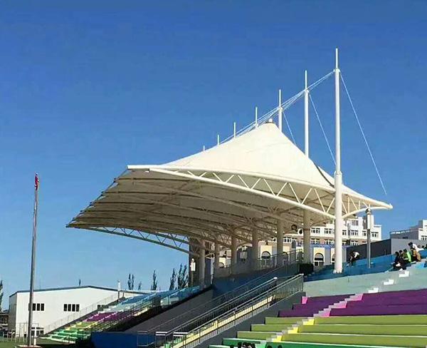 看臺(tái)膜結(jié)構(gòu)遮陽(yáng)篷