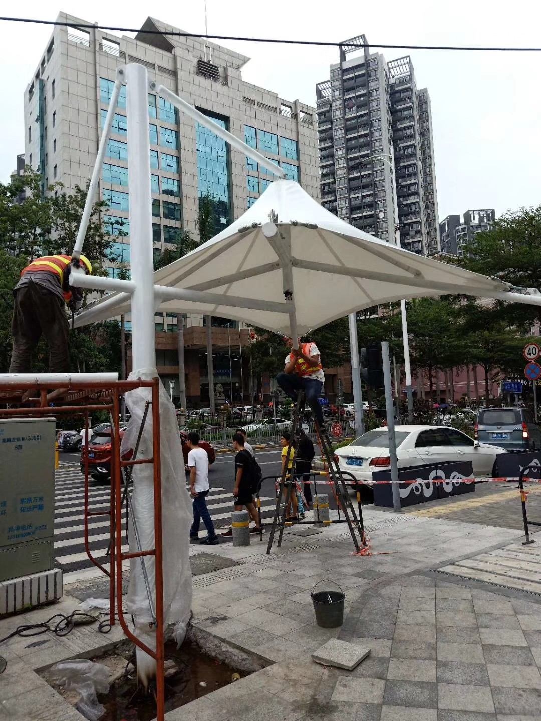 景觀設施膜結構